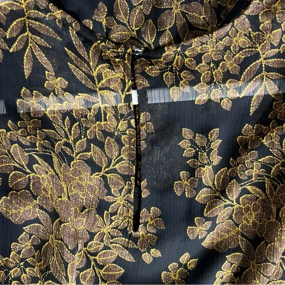 Tommy Hilfiger Black and Gold Dress - Picture 6 of 6